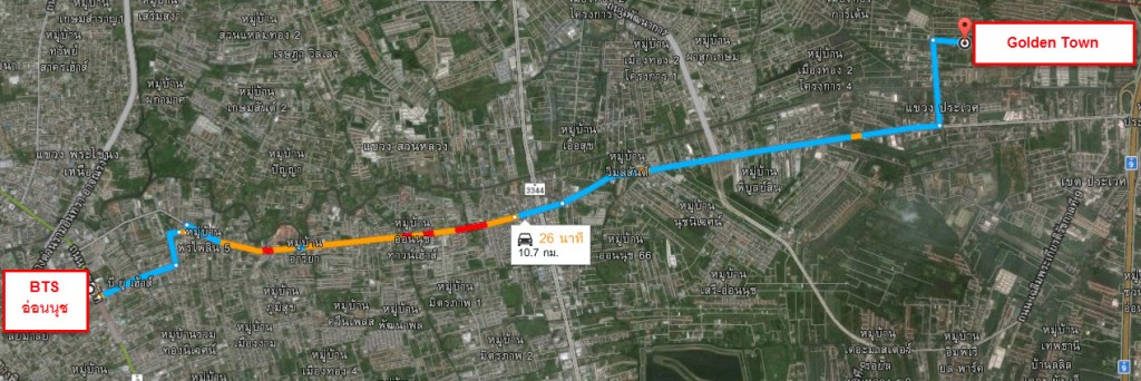 Golden Town On Nut Pattanakarn  